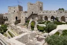 A panorama photo of the Tower of David