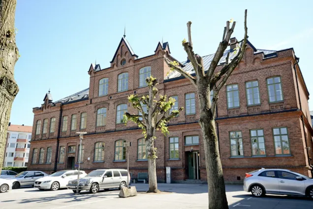 Allhelgonaskolans fasad