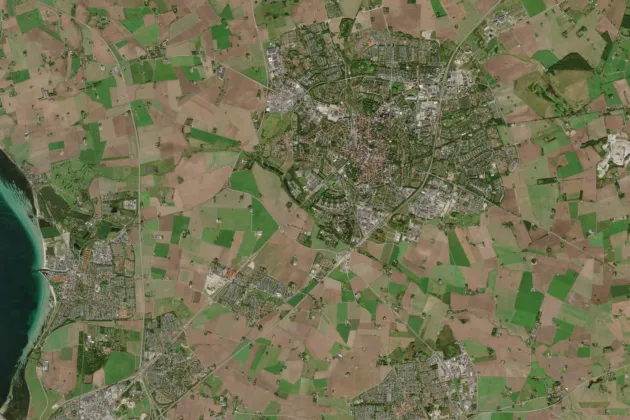 Lund satellitbild