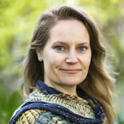 Porträttfoto på Lina Wedin. Fotograf Johan Persson.
